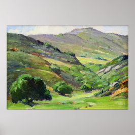 Backe - Laguna Canyon Winter Poster