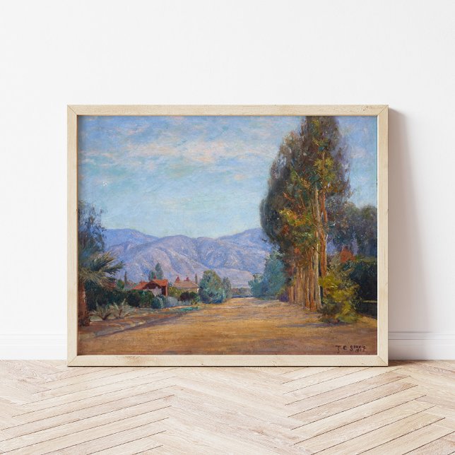 Backe Near Redlands, CA | Theodore Clement Steele Poster (Skapare uppladdad)