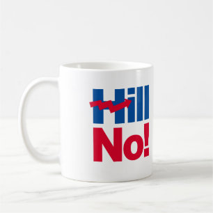 Backe No Hillary - Anti-Hillary - Kaffemugg
