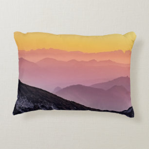Backe Scenery Rainbow färg Motivation Citat Prydnadskudde