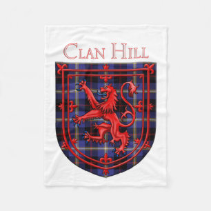Backe Tartan Scottish Play Lejon Rampant Fleecefilt
