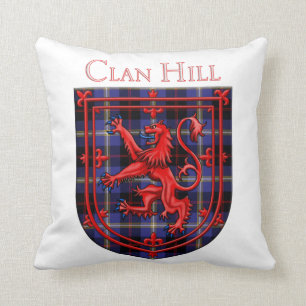 Backe Tartan Scottish Play Lejon Rampant Kudde