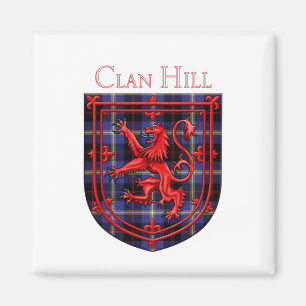 Backe Tartan Scottish Play Lejon Rampant Magnet