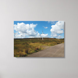 Backe Top Vind Farm Canvastryck