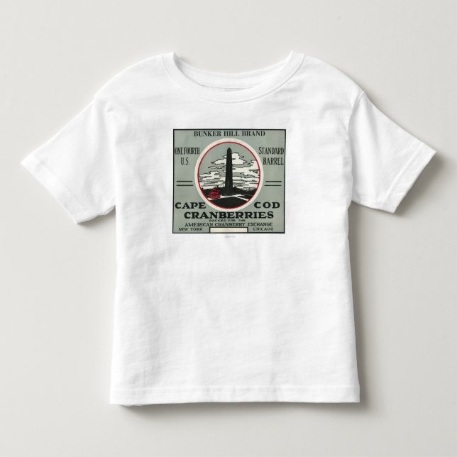 Backen för uddtorskbunker brännmärker t-shirt (Framsida)