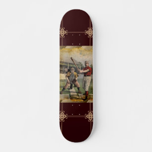 Bäcken:Vintage Skateboard