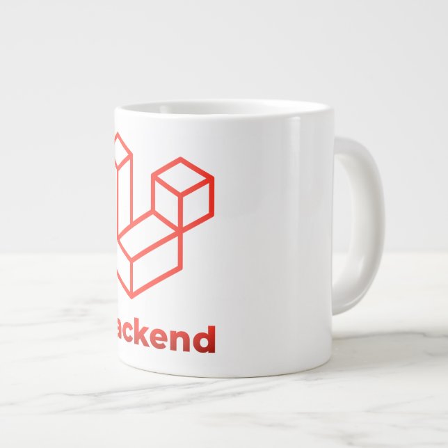 Backend Laravel Jumbo Mugg (Framsida höger)