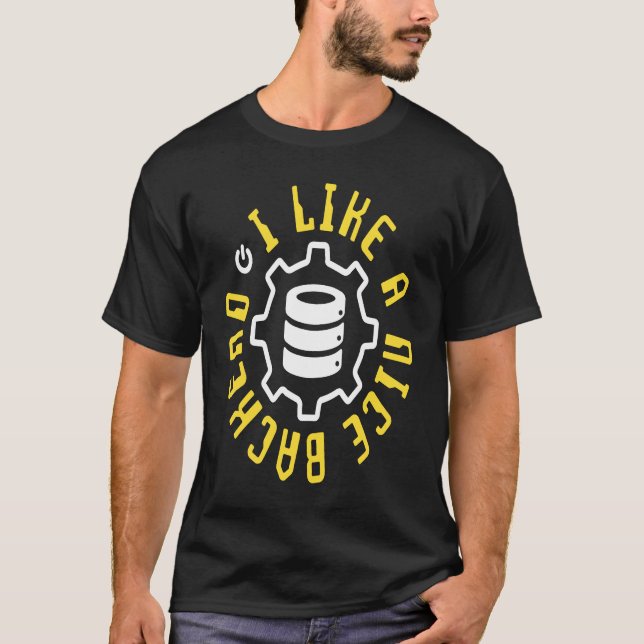 Backend Softwareutvecklare  IT Datatekniker J T Shirt (Framsida)