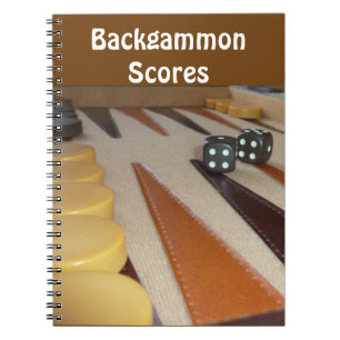 Backgammon Board-anteckningsbok Anteckningsbok