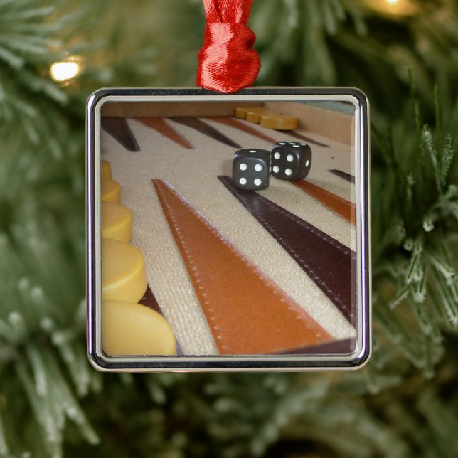 Backgammon Board Ornament (Träd)