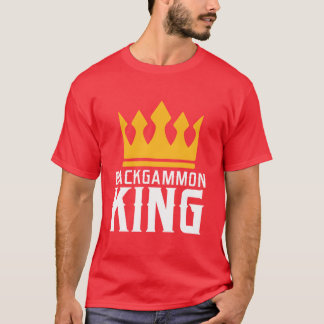 backgammon board-spelschess kung-retro t shirt