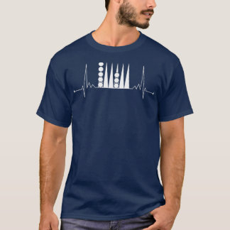 Backgammon Heartslag Board Game Natt 1 T Shirt