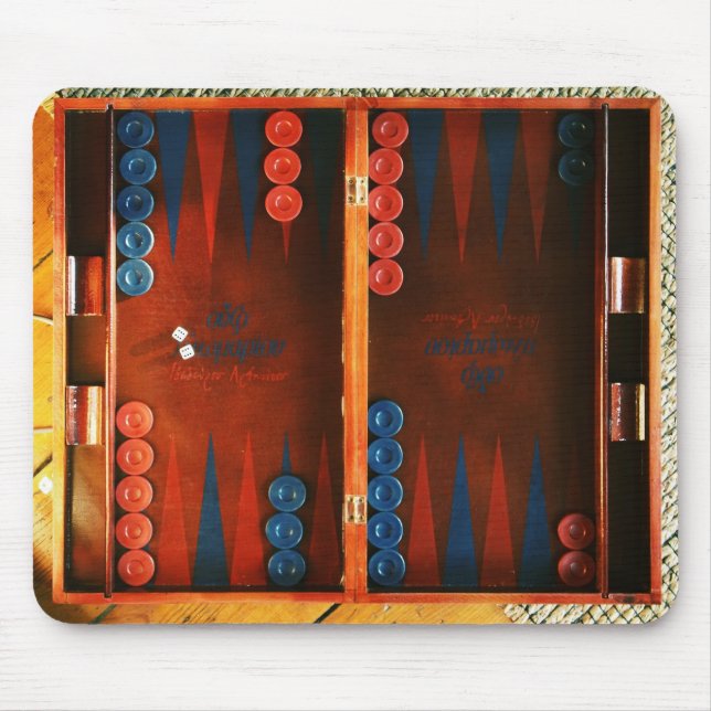 Backgammon Mousepad Musmatta (Framsidan)