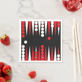 Backgammon Pappersservett