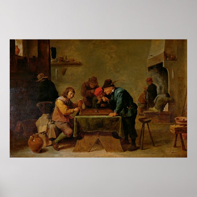 Backgammon Players, c.1640-45 Poster (Framsidan)