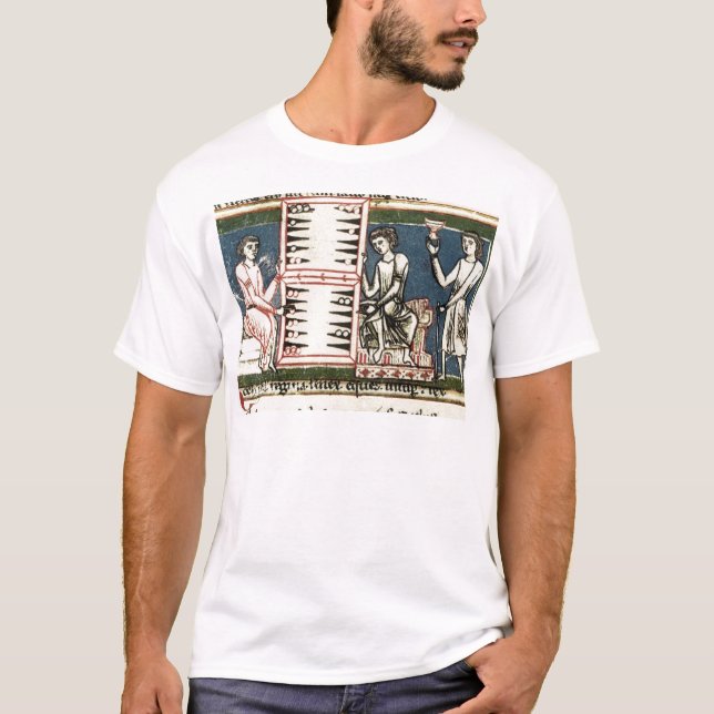 Backgammon Tee Shirt (Framsida)