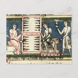 Backgammon Vykort