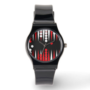 Backgammonspelare Armbandsur