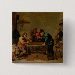 Backgammonspelare, c.1640-45 knapp