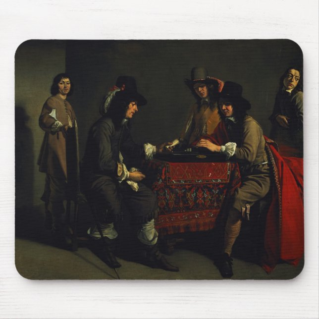 Backgammonspelarna Musmatta (Framsidan)