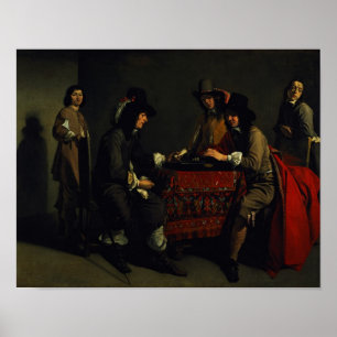 Backgammonspelarna Poster