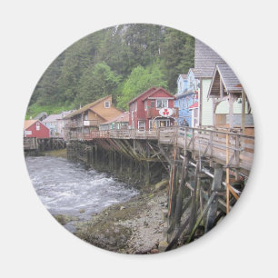 Bäckgata Ketchikan, Alaska Magnet