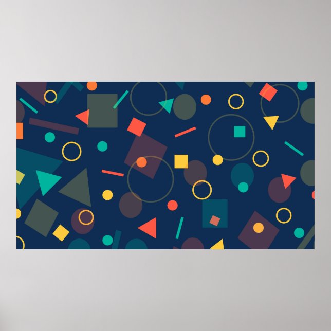 Background backdrop geometric poster (Framsidan)