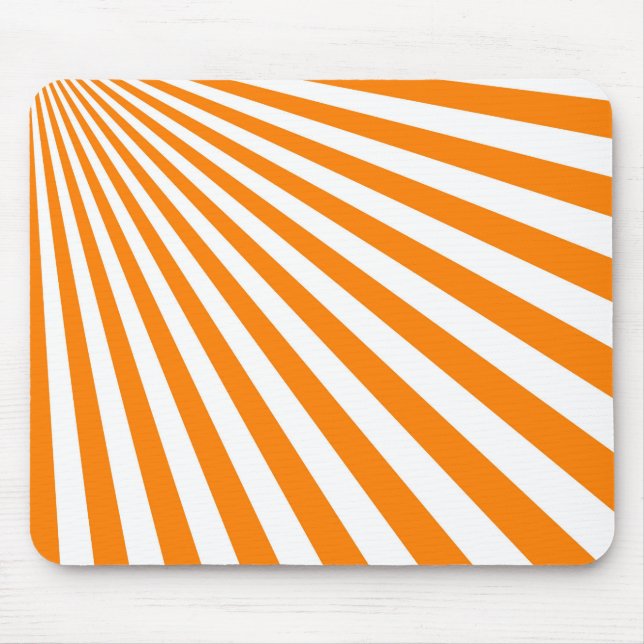 Background för Retro Orange Sol raderar Musmatta (Framsidan)