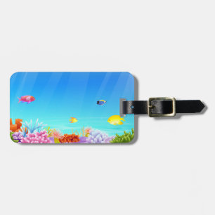 Background Luggage Tag Bagagebricka