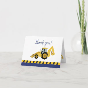 Backhoe Construction - tackkort