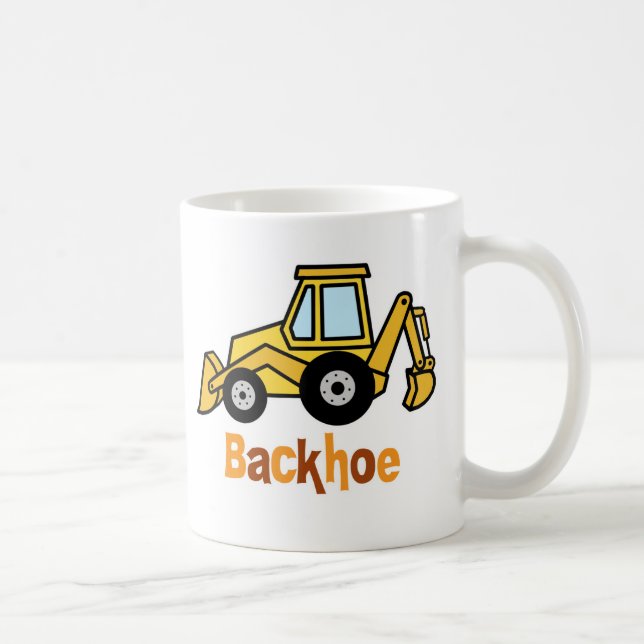 Backhoe Kaffemugg (Höger)
