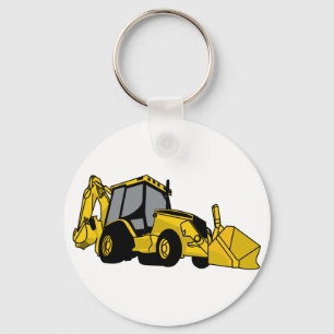 Backhoe Nyckelring