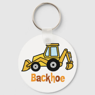 Backhoe Nyckelring