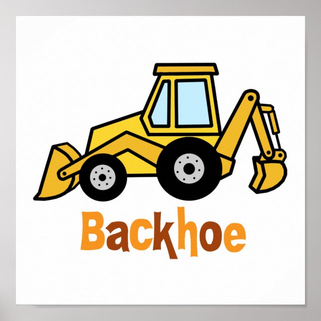 Backhoe Poster (Framsidan)