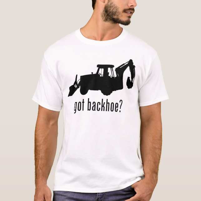 Backhoe Tee Shirt (Framsida)