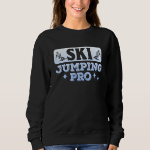 Backhoppning Pro Backhoppare Backhopp Snöhög Vinte T Shirt