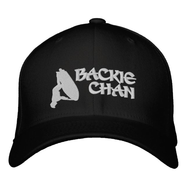 Backie Chan Flexfit hat Broderad Keps (Framsida)