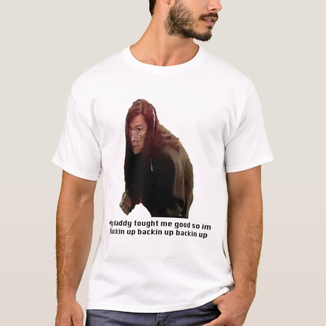 Backin upp tee shirt (Framsida)