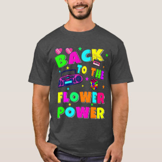 Backohe Flower Power familj T Shirt