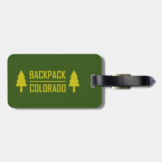 Backpack Colorado Bagagebricka (Baksida Vågrät)