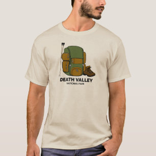 Backpack för nationalparken Dödsdalen T Shirt