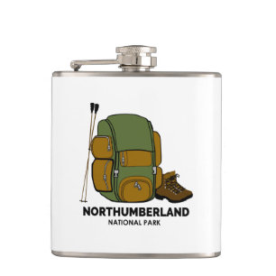 Backpack för nationalparken Northumberland Fickplunta
