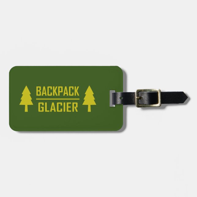 Backpack Glacier Bagagebricka (Horisontell Framsida)