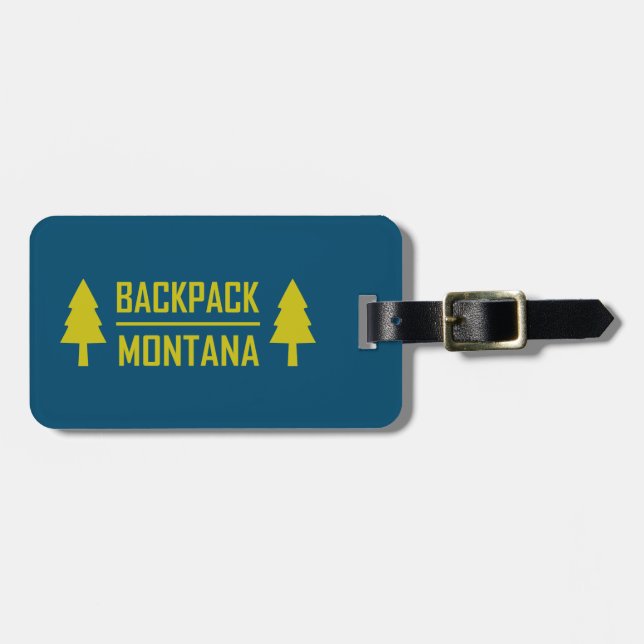 Backpack Montana Bagagebricka (Horisontell Framsida)