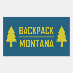 Backpack Montana Rektangulärt Klistermärke