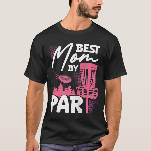Backprint Best Mamma efter Par Ultimate Frisbee-Ta T Shirt (Framsida)