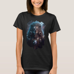Backprint Epic Leo zodiac-tecken på styrka 2 T Shirt