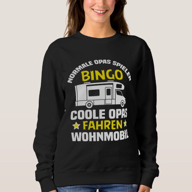 Backprint grandpas play bingo cool grandpas drivin t shirt (Framsida)