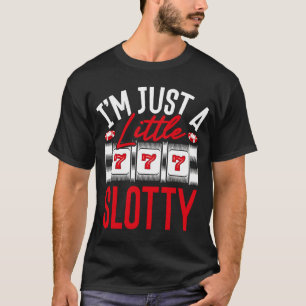 Backprint I är bara en liten, långsam plats Maskin T Shirt