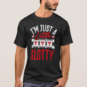 Backprint I är bara en liten, långsam plats Maskin T Shirt
